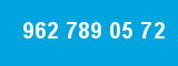 962 789 05 72 962 789 05 72